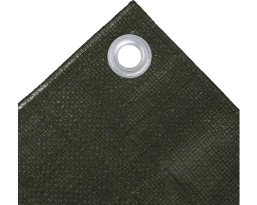 Geweven zeildoek, universeel zeildoek, 180 g/m², groen, 12 x 15 m