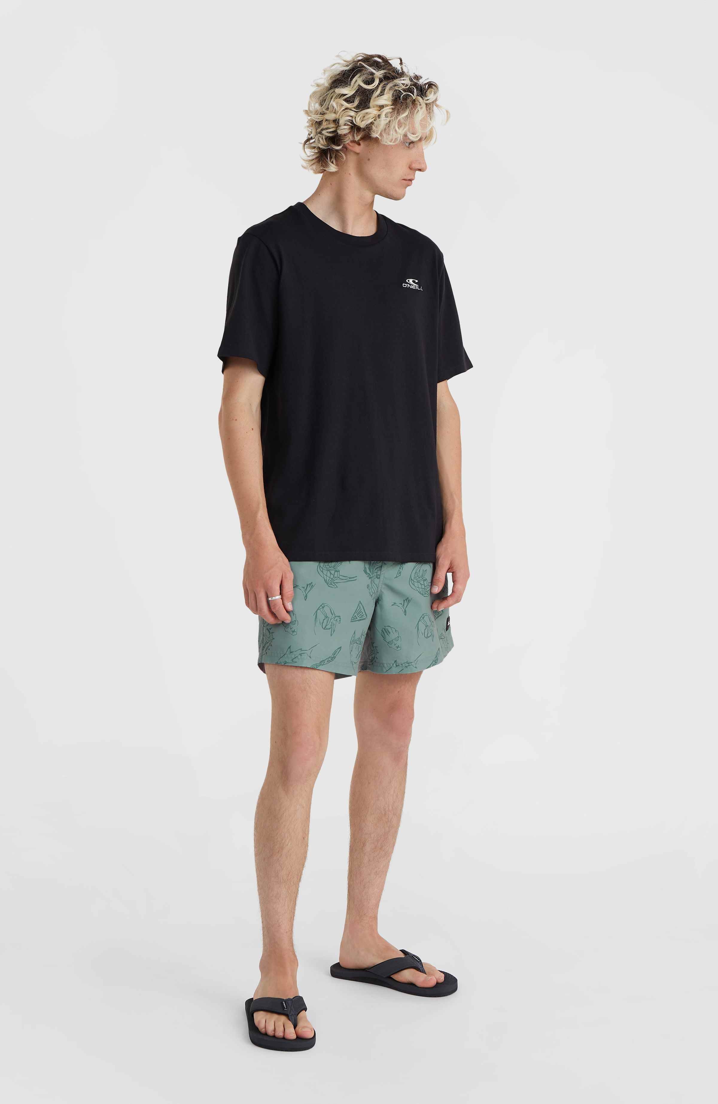Mix and Match Cali Print 15'' zwembroek O`Neill Grijsgroen