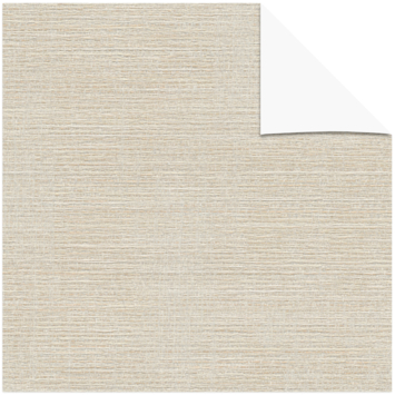 Kleurstaal KARWEI verduisterend dubbel plisségordijn taupe beige structuur (28187)