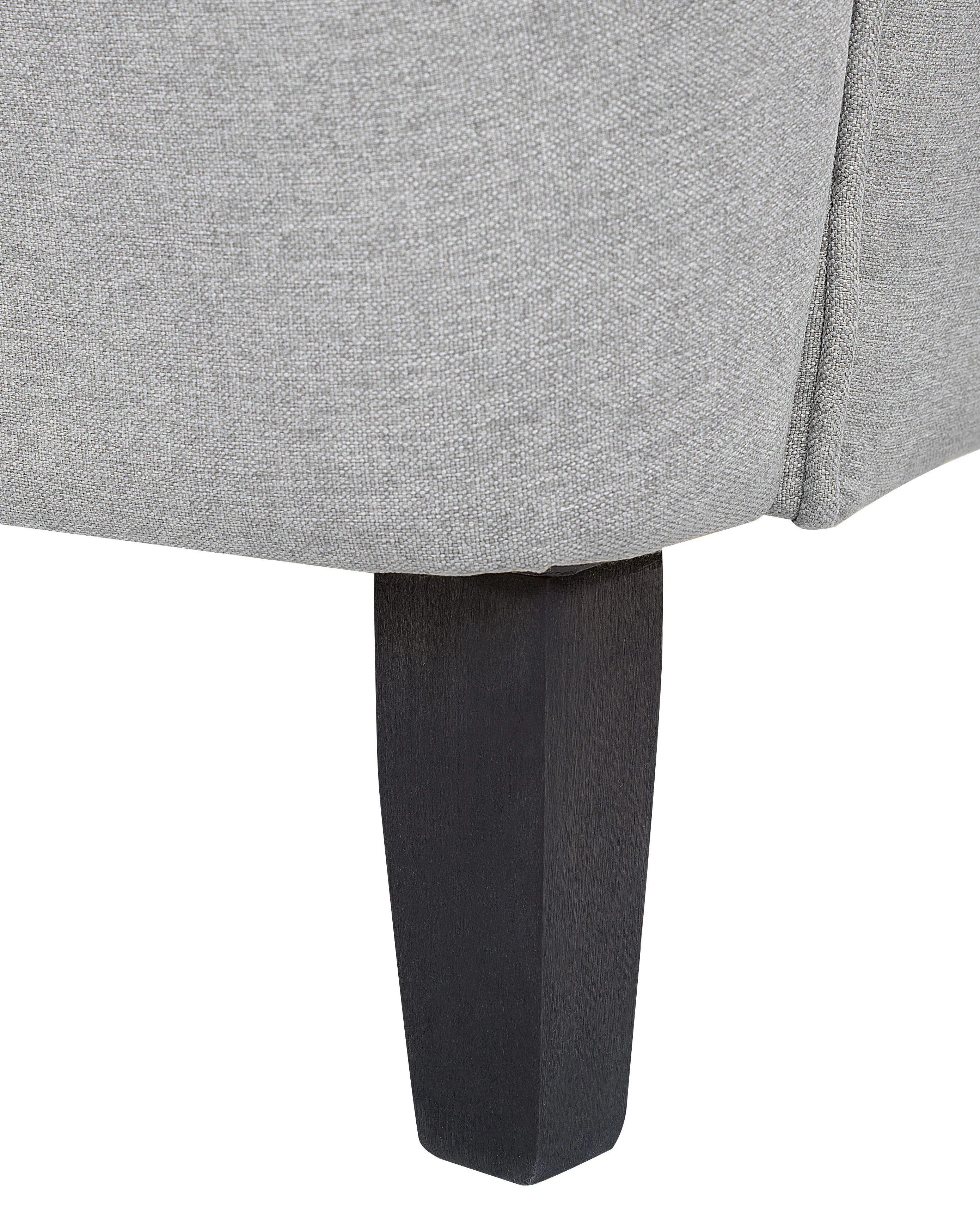 Oorfauteuil ABSON Stof Grijs