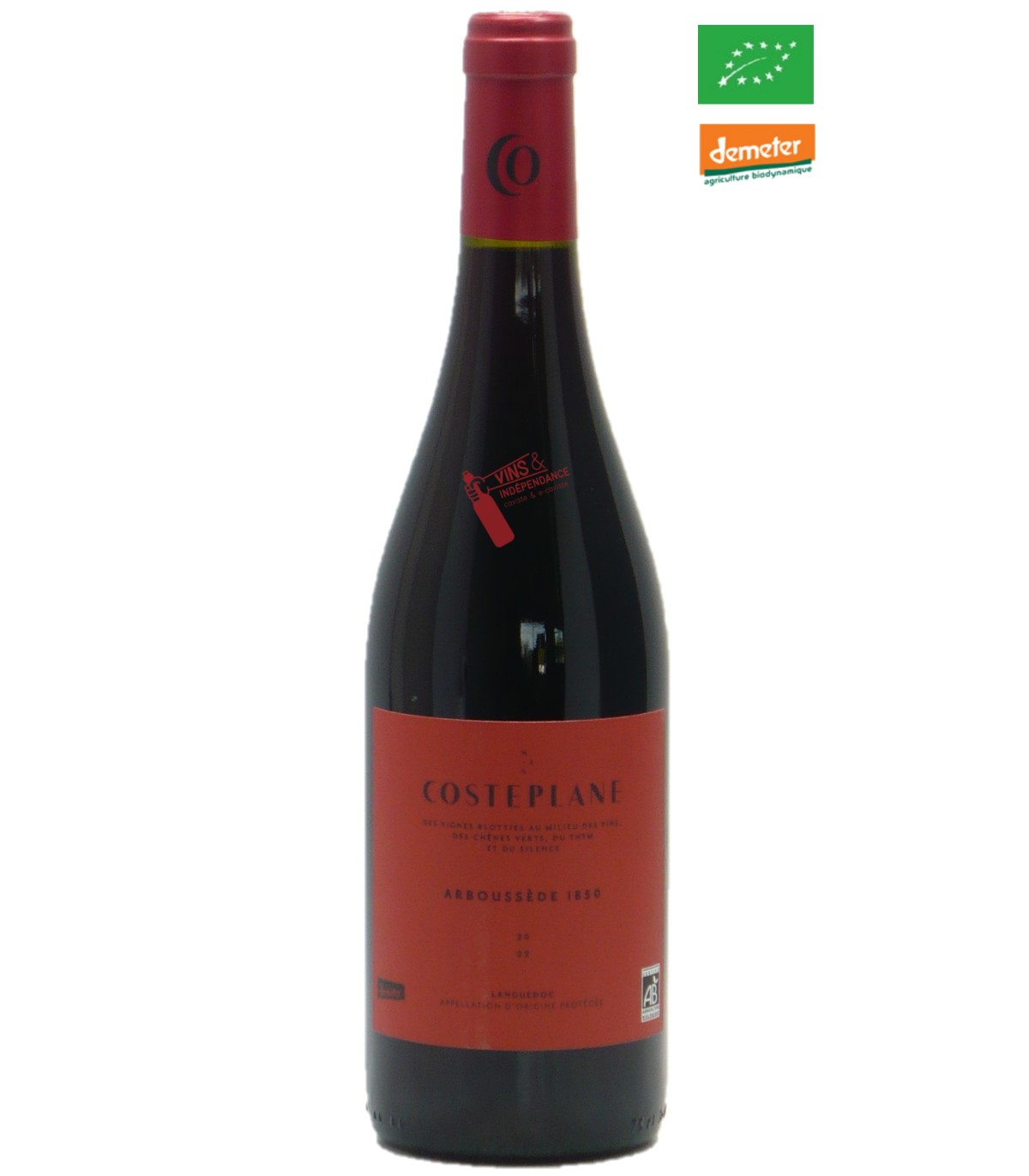 Domaine Costeplane AOP Languedoc Arboussède 1850  2022