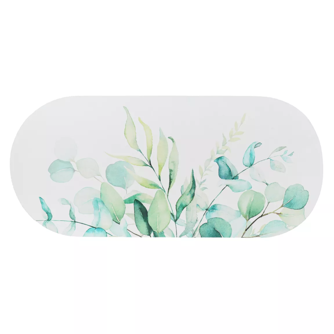 Tapis de bain caoutchouc naturel antidérapant (45 x 100 cm) Eden Garden Vert