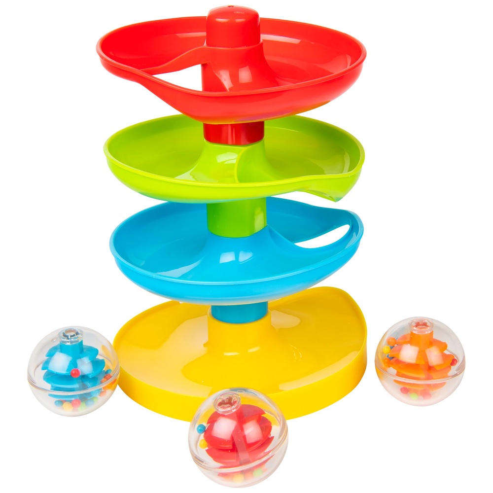 Big Steps Busy Ball Tower