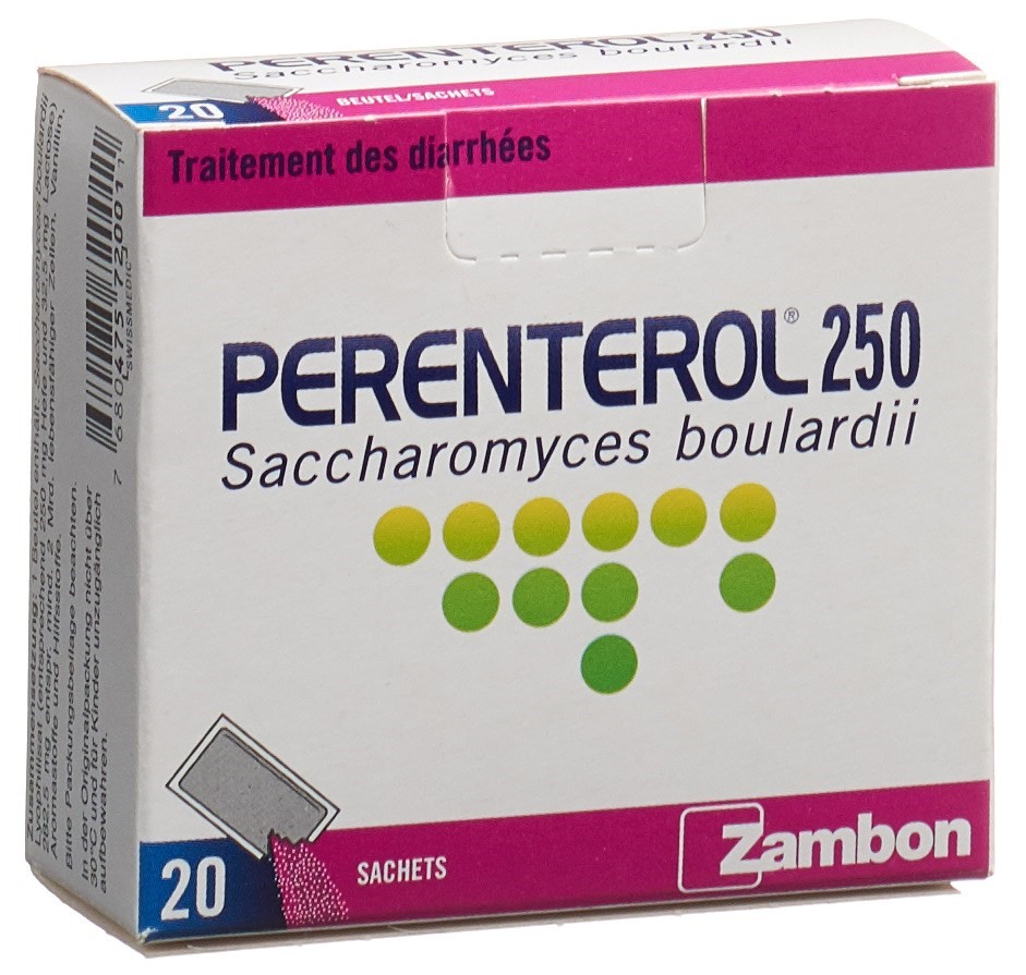 PERENTEROL Plv 250 mg Btl 20 Stk