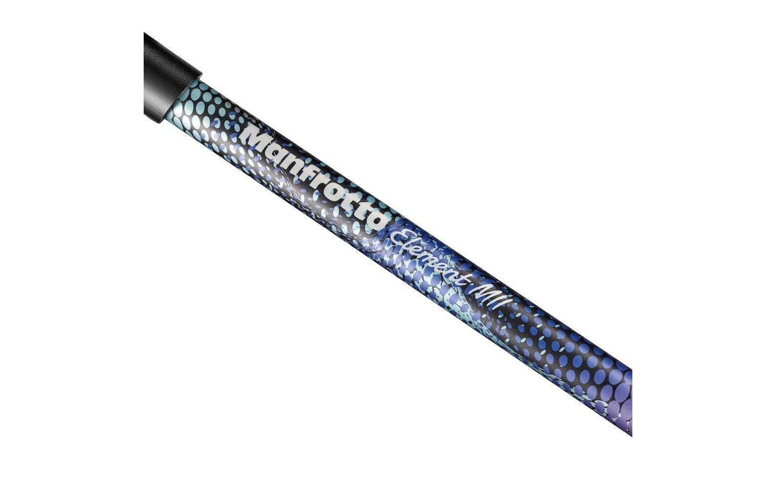 Stativ Element MII Traveler Aluminium – Blau<br>Perfekt geeignet für Hobbyfotografen