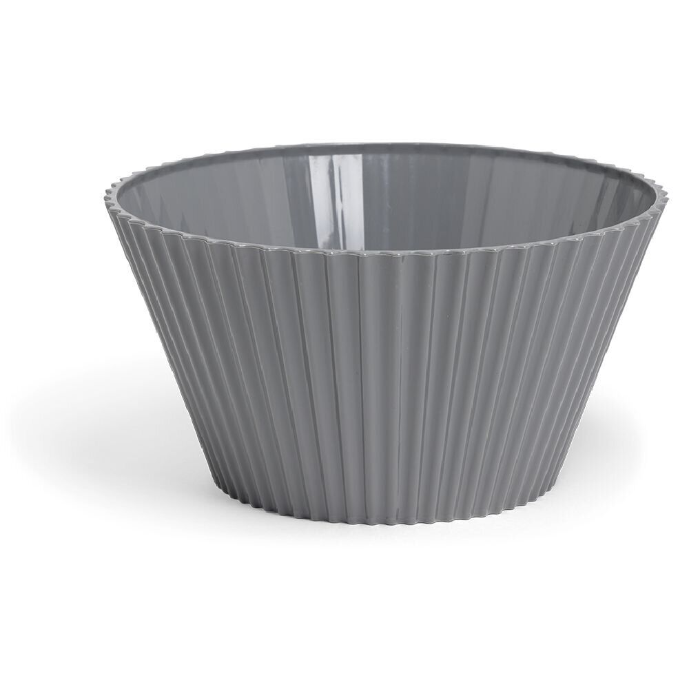 Saladier en plastique Ø25xH13,5cm - 4 coloris