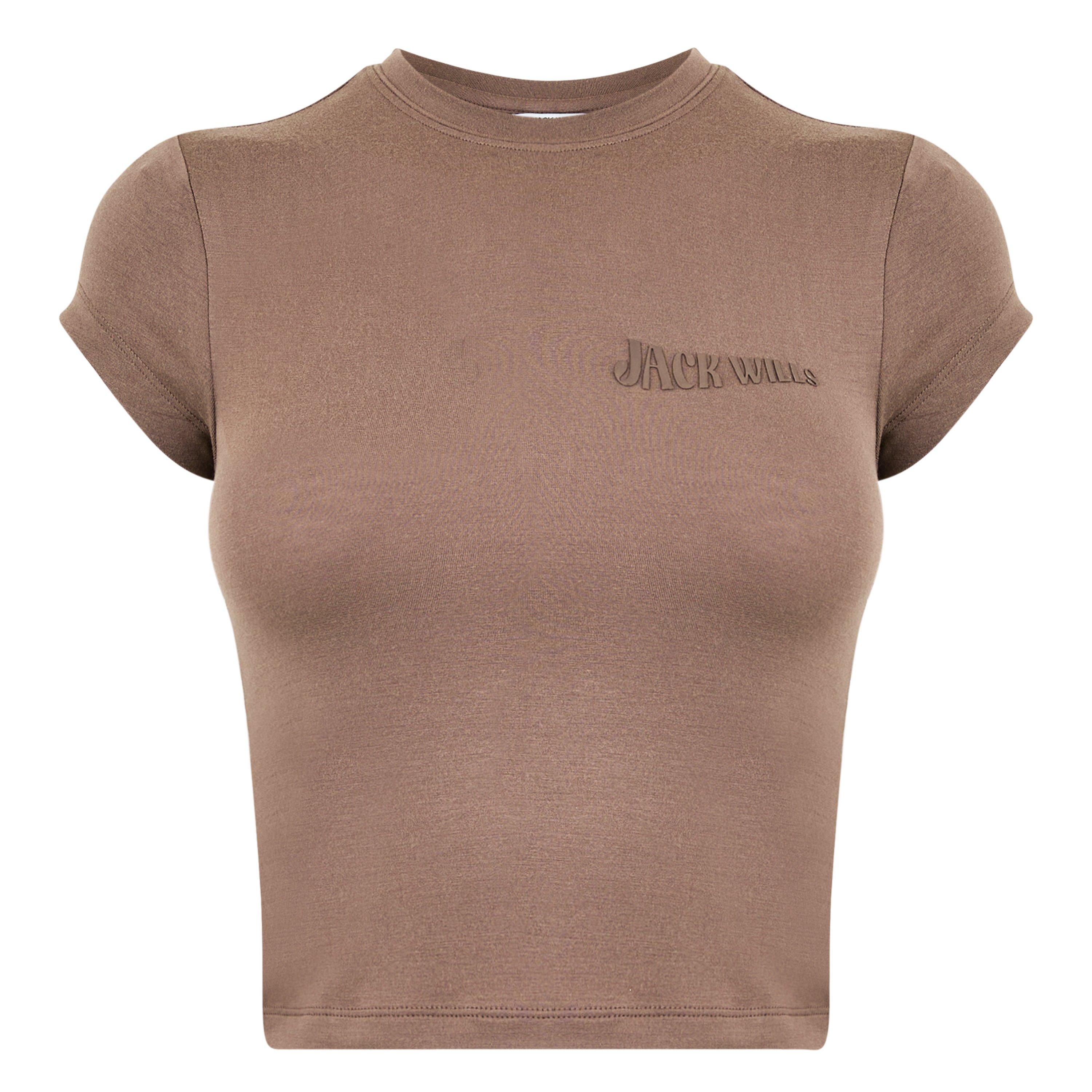 Jack Wills Cropped Short Sleeve Baby T Shirt