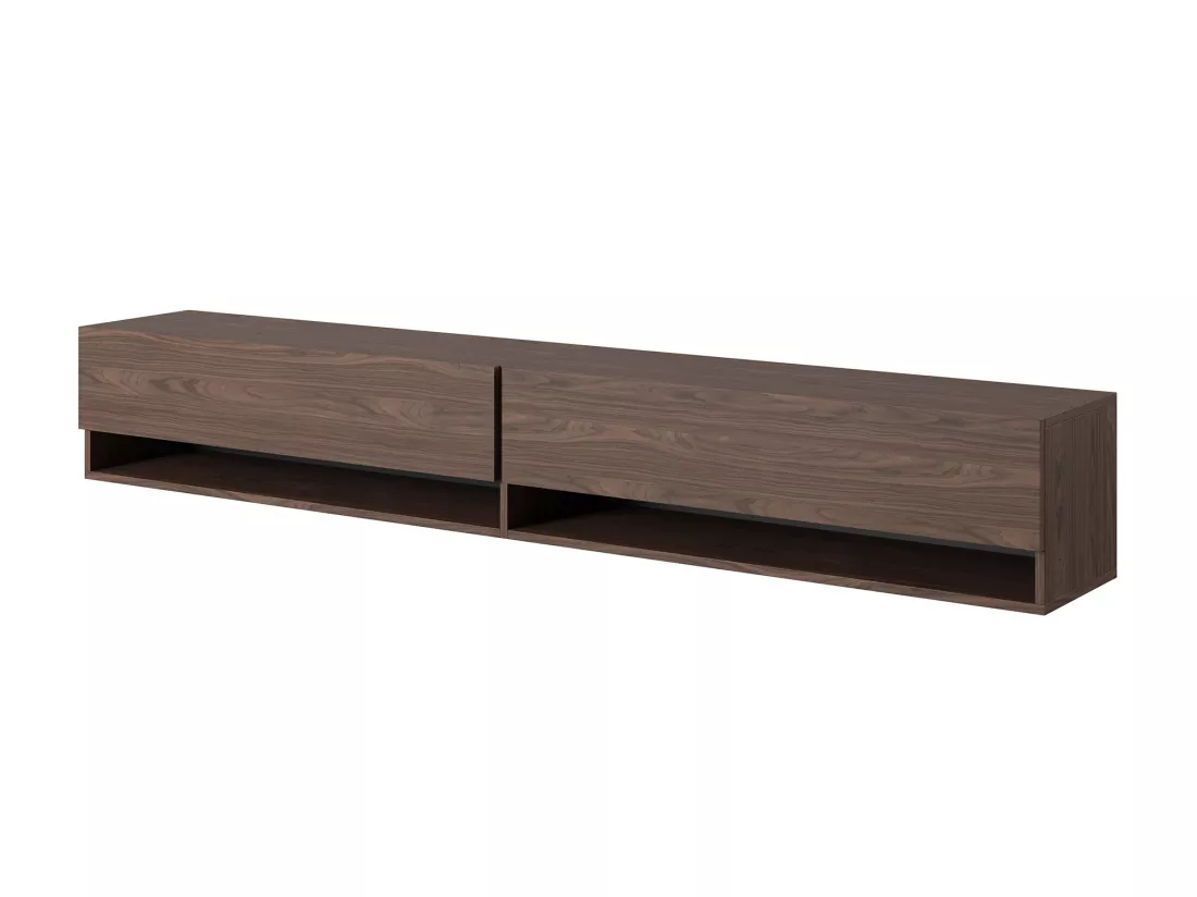 Meuble TV 200 cm - Noyer - MIRRGO