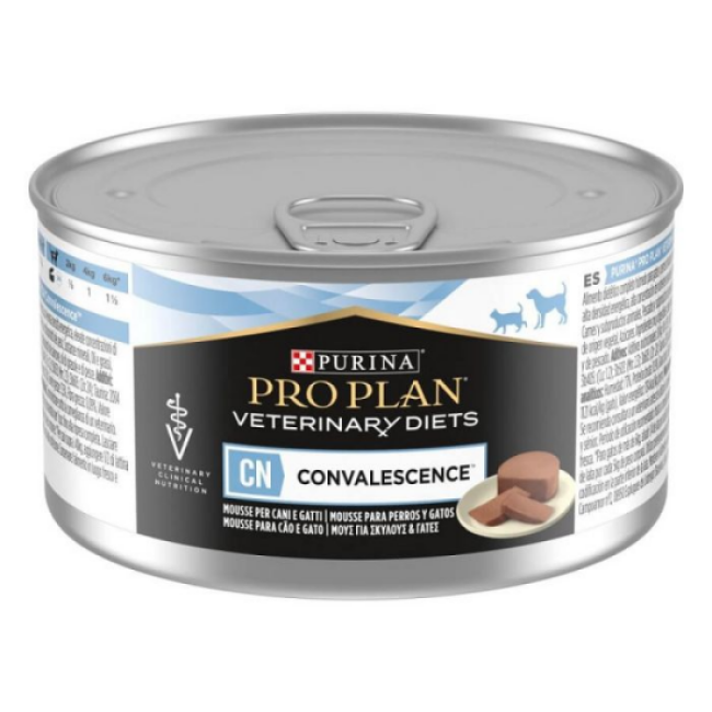 Boîtes Pro Plan Veterinary Diet CN Convalescence pour chiens et chats 24 boîtes 195 g