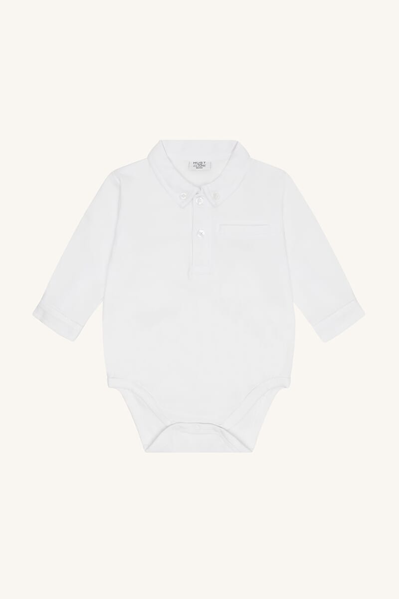 Shirt Basil Solid white - Hust & Claire - Rumpetroll