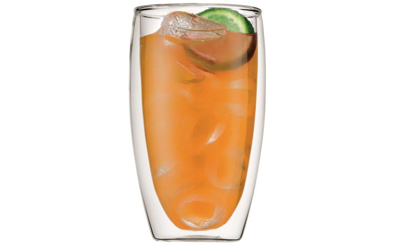 Bodum Latte-Macchiato-Glas »Kaffeeglas Pavina 4,5 dl, 6 Stück, Transparent« 6 teilig