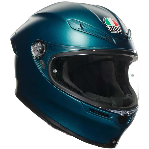 AGV - Casque K6 S Solid Bleu Mat