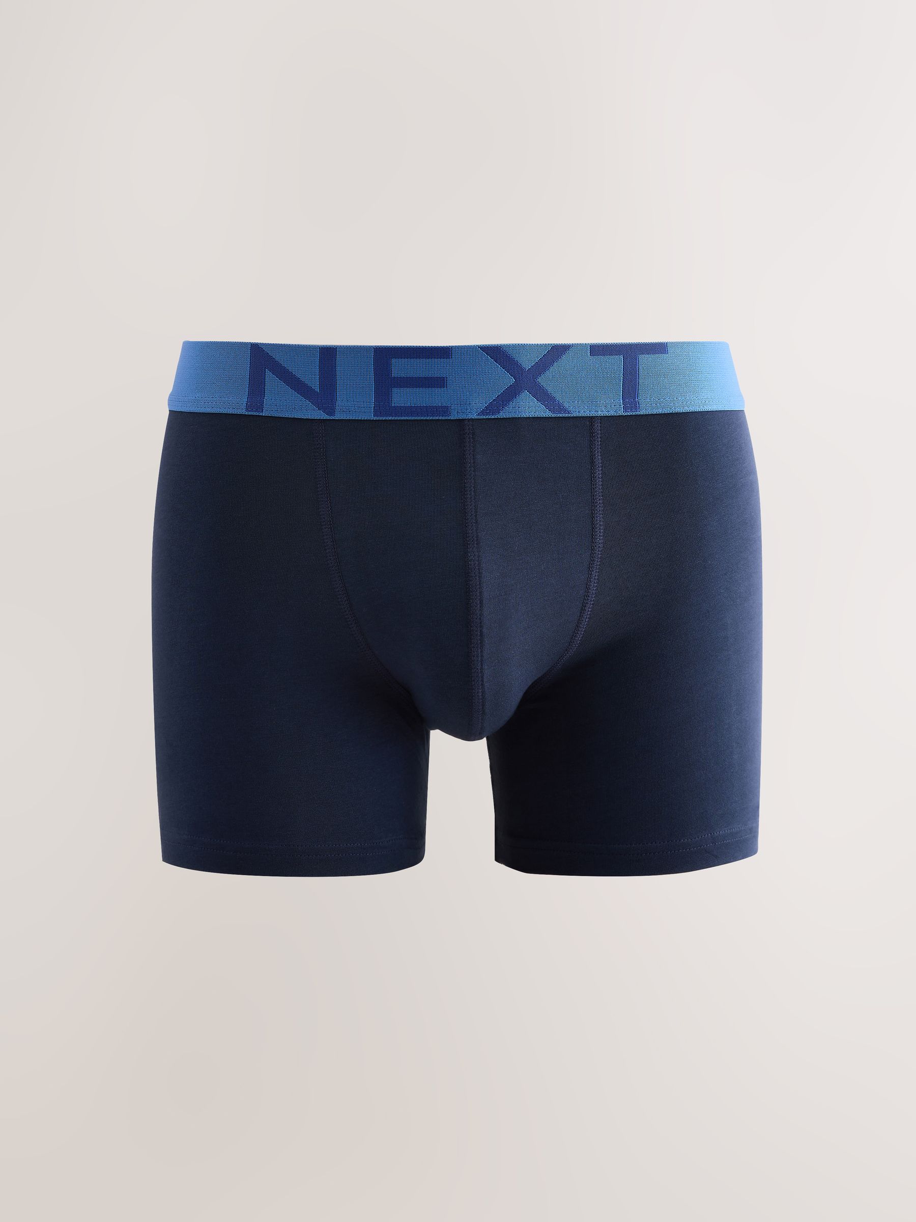 Donkerblauw - Verpakking van 5 - Katoenrijke trunk boxers