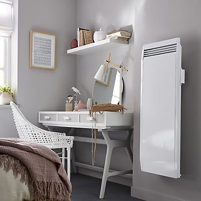 Radiateur électrique à double cœur de chauffe Noirot Fusion II V 1000W