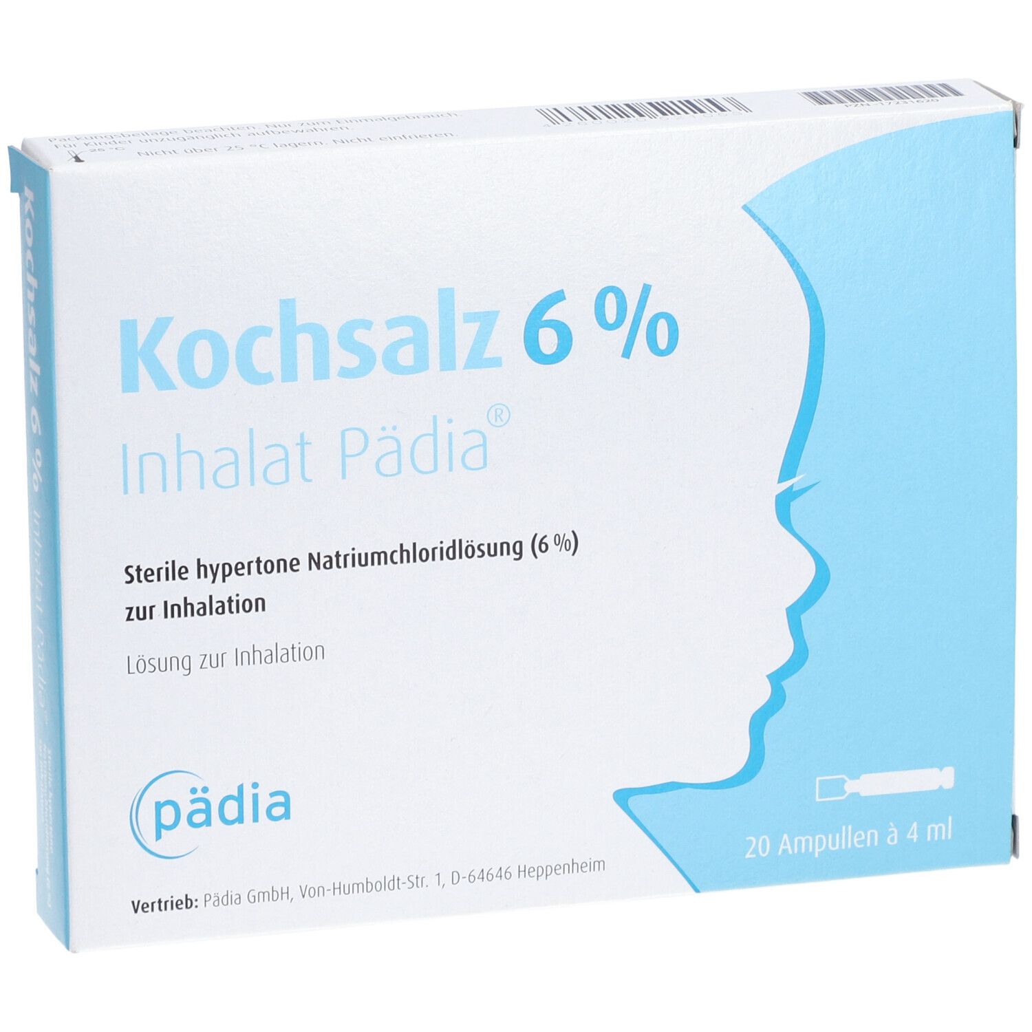 Kochsalz 6 % Inhalat Pädia®