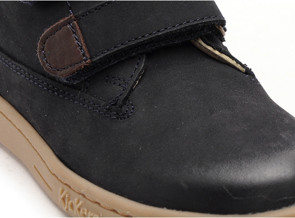 Kickers boots bottine enfant tackeasy bleu
