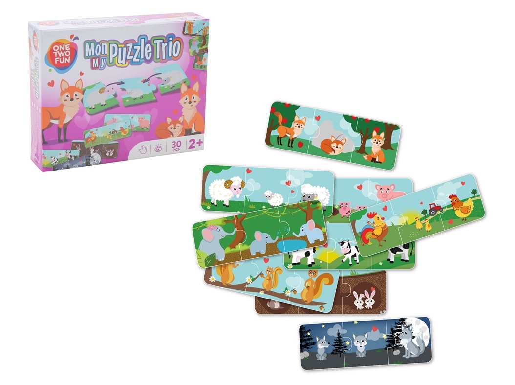 JOGO/PUZZLE ONE TWO FUN