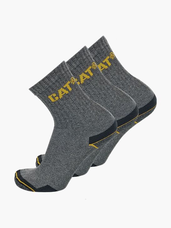 Caterpillar 3 Pack Socken Anthrazit