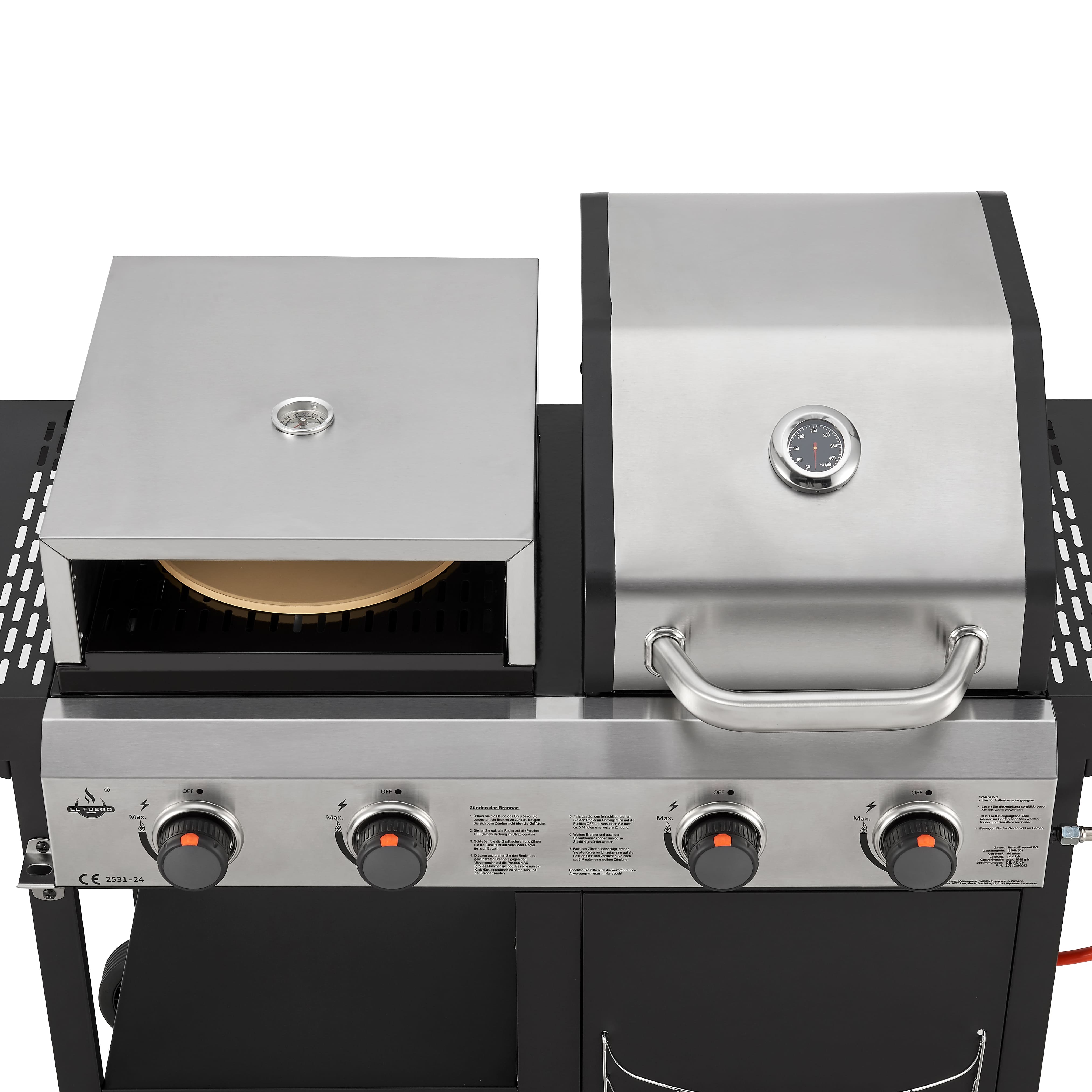 El Fuego® 3in1 Kombigrill 