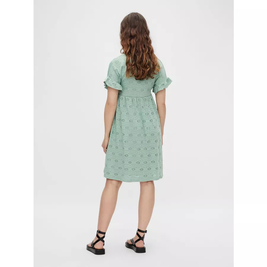 mamalicious Stillkleid TESS MLDINNA Granite Green