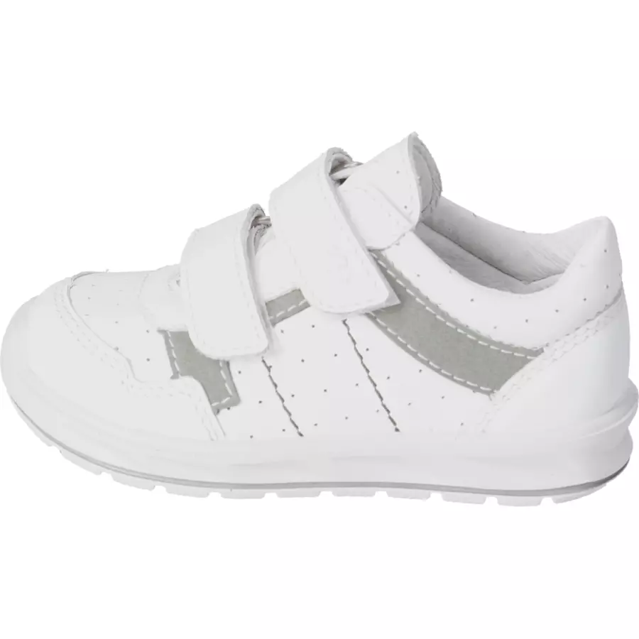 Pepino Halbschuh Piet weiss (mittel)