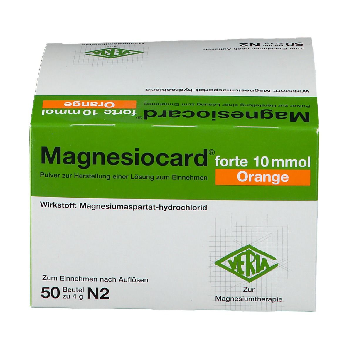 Magnesiocard forte 10mmol Orange Pulver