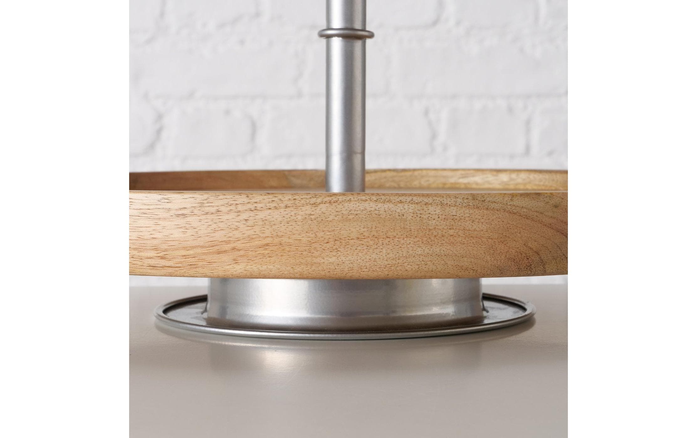Etagere Wenlis, BraunEtagere aus Mangoholz