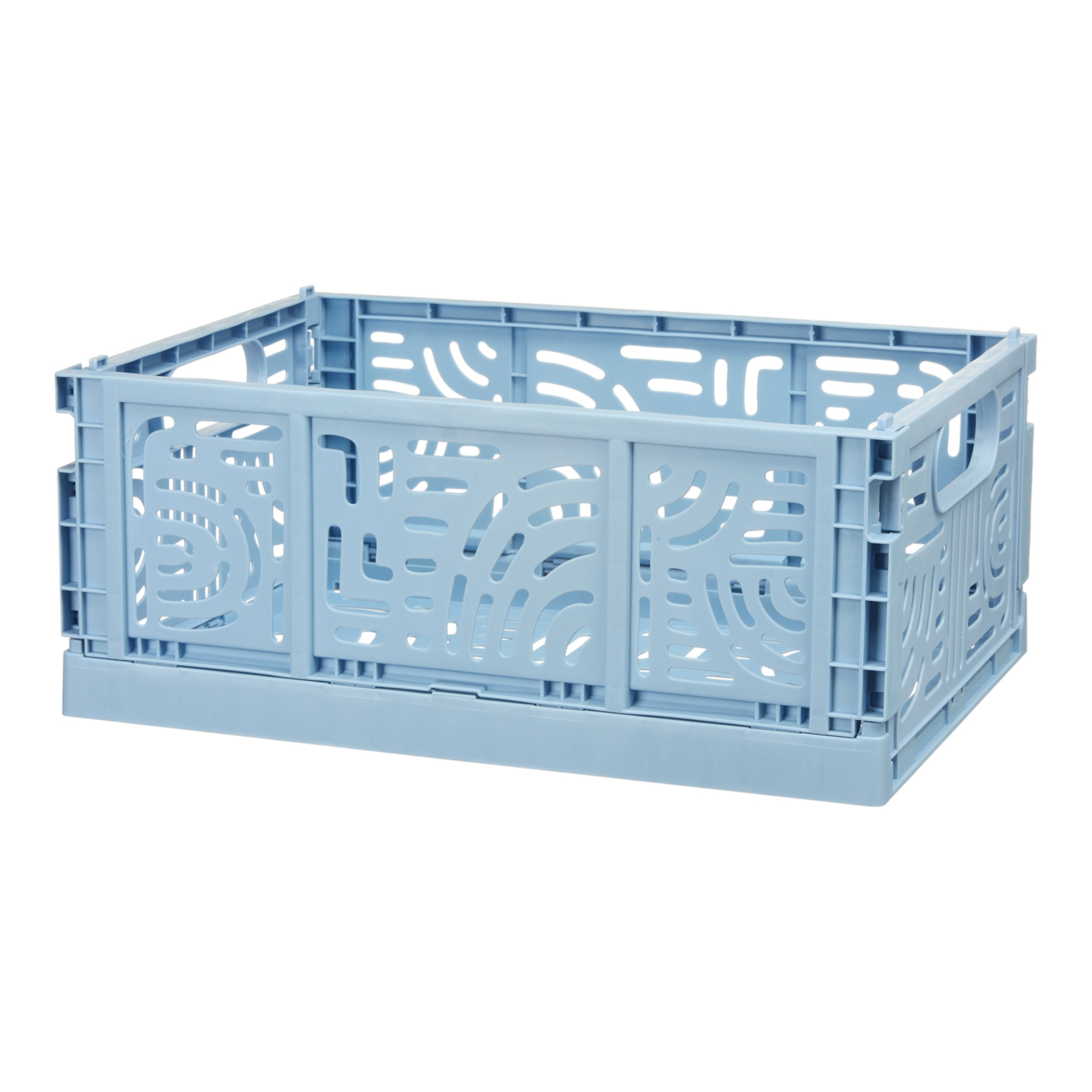 hellblau, B 29 x H 12,5 x T 21,5 cm