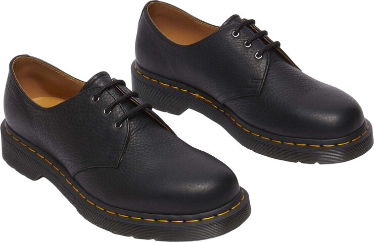Dr. Martens 1460 Ltt Fl Black Milled Nappa Wanama Milo Fur Black