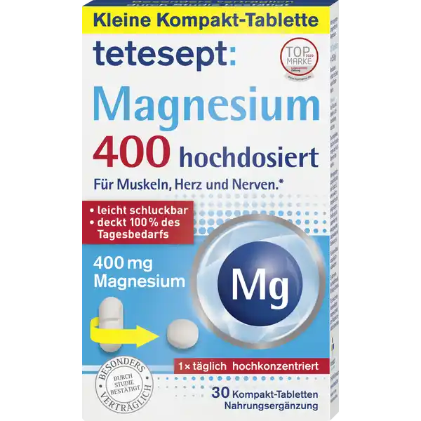 Magnesium 400 hochdosiert Tabletten