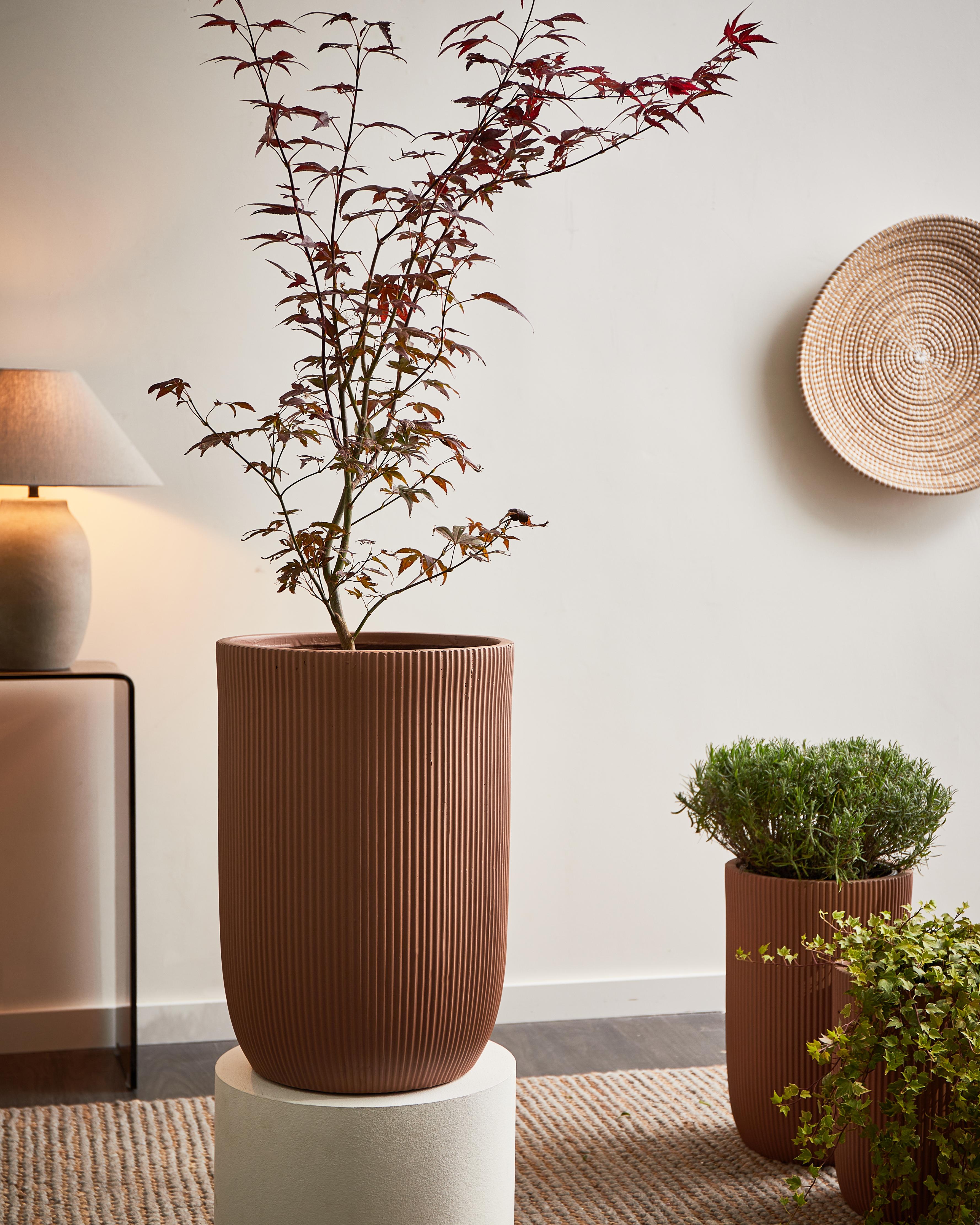 Bloempot EANTIO 37 cm Bruin