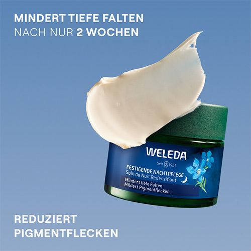 Weleda Festigende Tagespflege Blauer Enzian & Edelweiss - mindert tiefe Falten & Pigmentflecken