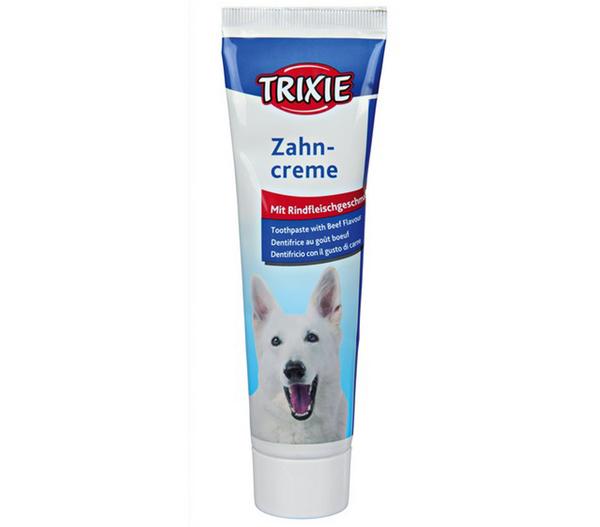 Trixie Hunde-Zahncreme mit Fleischgeschmack,