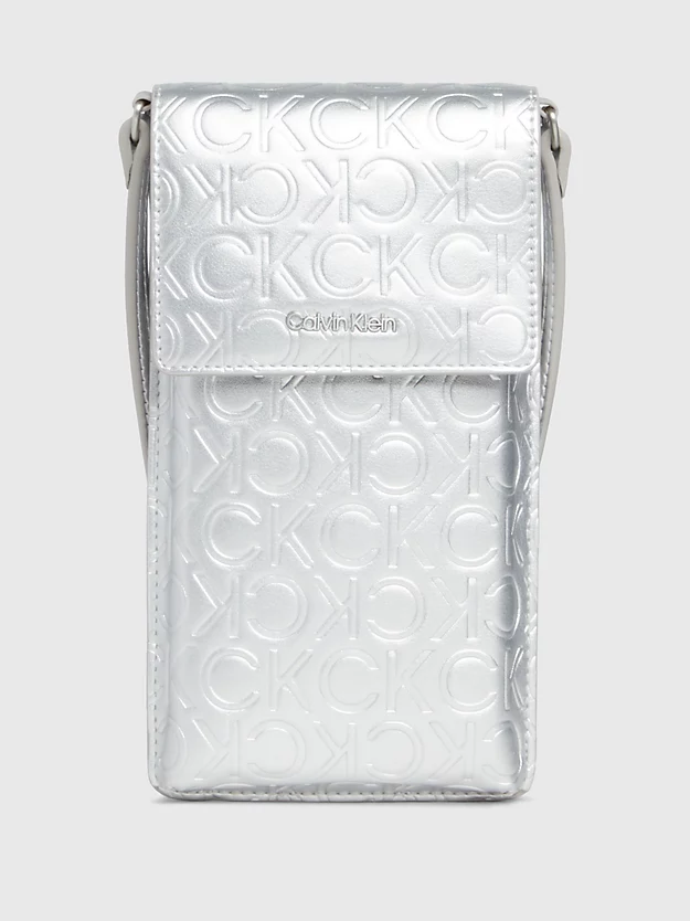 Bolsa metálica para celular