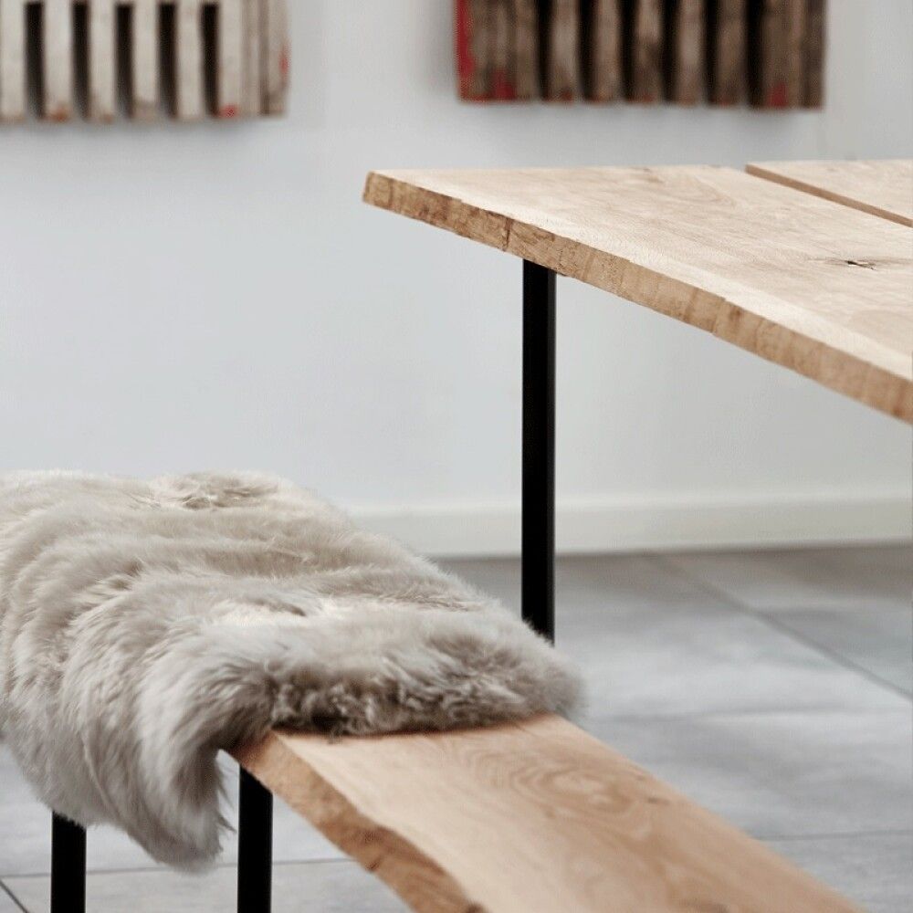 TREPLANKE FRØSLEV RÅ KANT 30X310-380X800MM