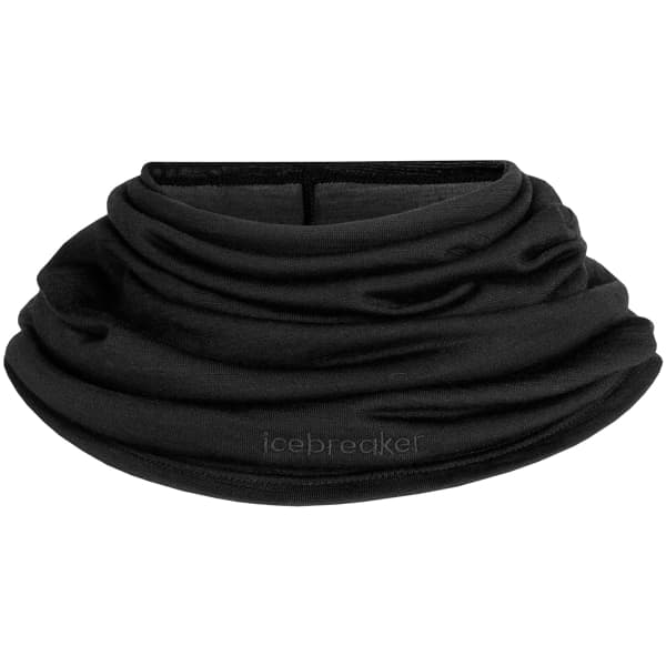 Bandeau cache cou randonnée ICEBREAKER U COOL-LITE FLEXI CHUTE BLACK
