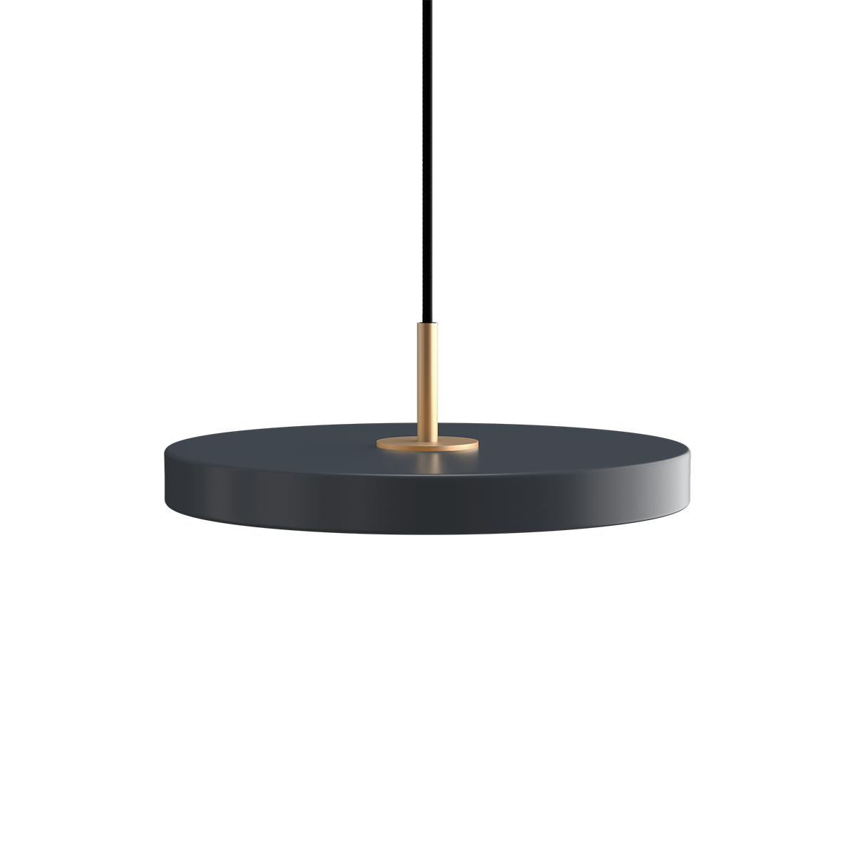 Hanglamp Asteria Plus Mini - met koordset Antraciet