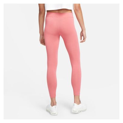 Collant Nike Sportswear Essential Archaeo Rose/Blanc Femme