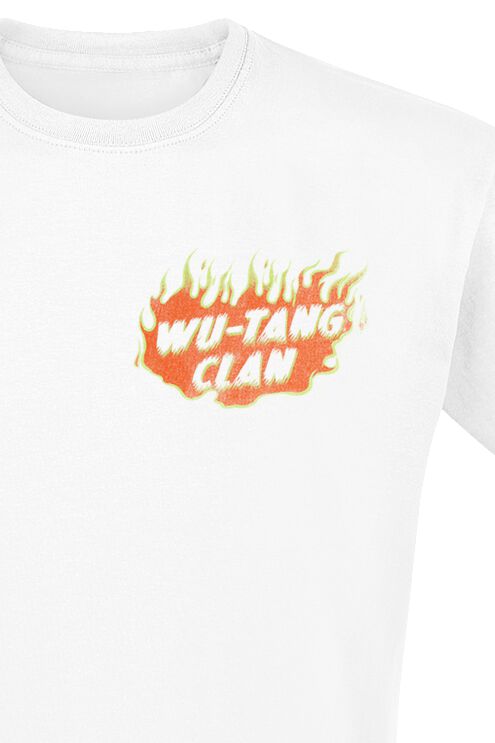 Flaming Logo | Wu-Tang Clan T-Shirt Manches courtes