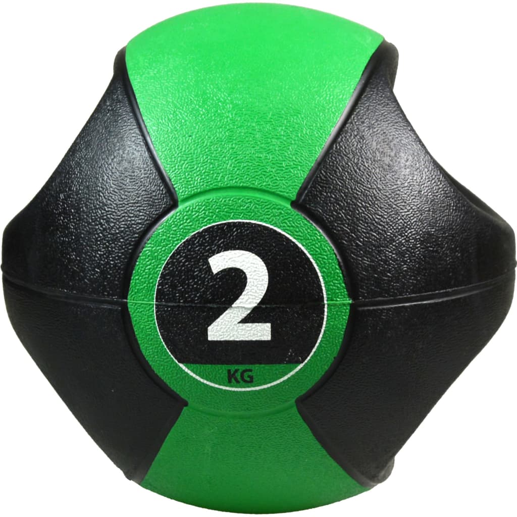 Bola medicinal Pure2improve de 2 kg com alças