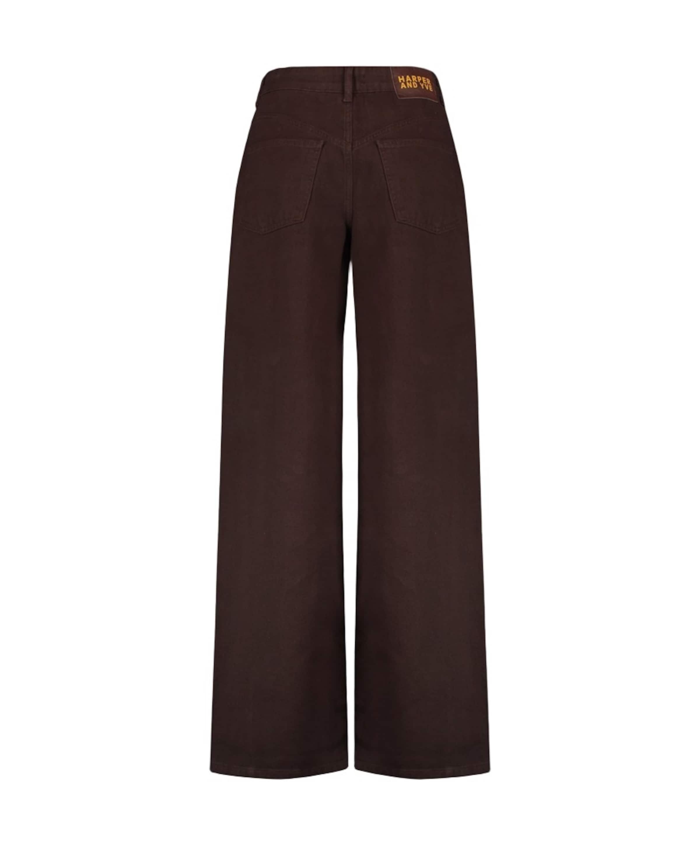 Harper & Yve MAYRA-PA dames broek bruin