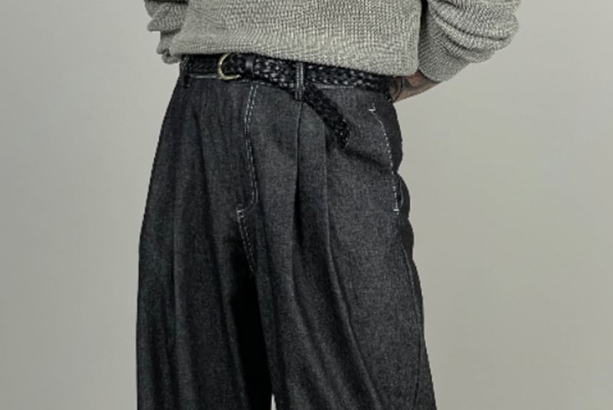 SeoulPop - Losse jeans met hoge taille