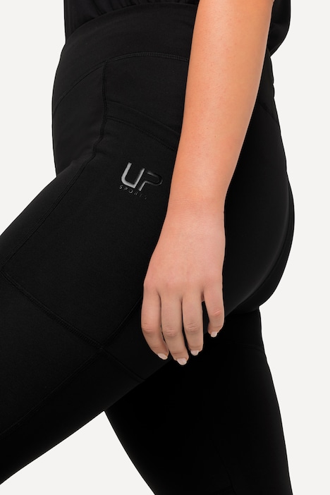 Wander-Leggings, Zipptasche, High Waist, Elastikbund