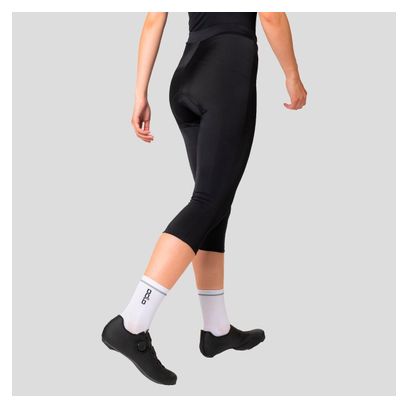 Cuissard 3/4 sans bretelles Odlo Essentials Femme Noir
