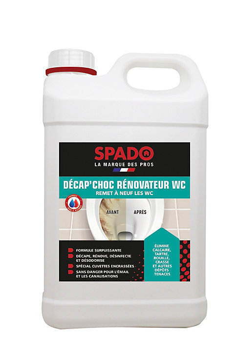 Décap'choc rénovateur pour WC Spado 3L