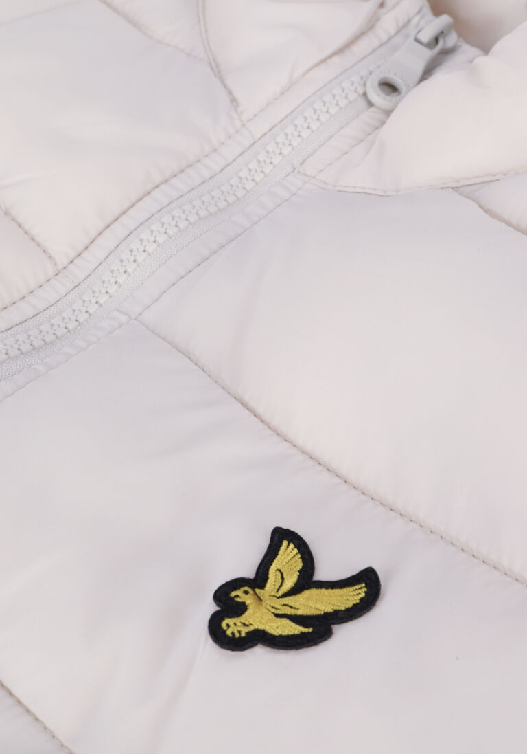 LYLE & SCOTT creme lyle & scott gewatteerde jas light weight padded jacket