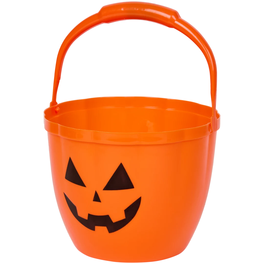 Seau d'Halloween avec lumière