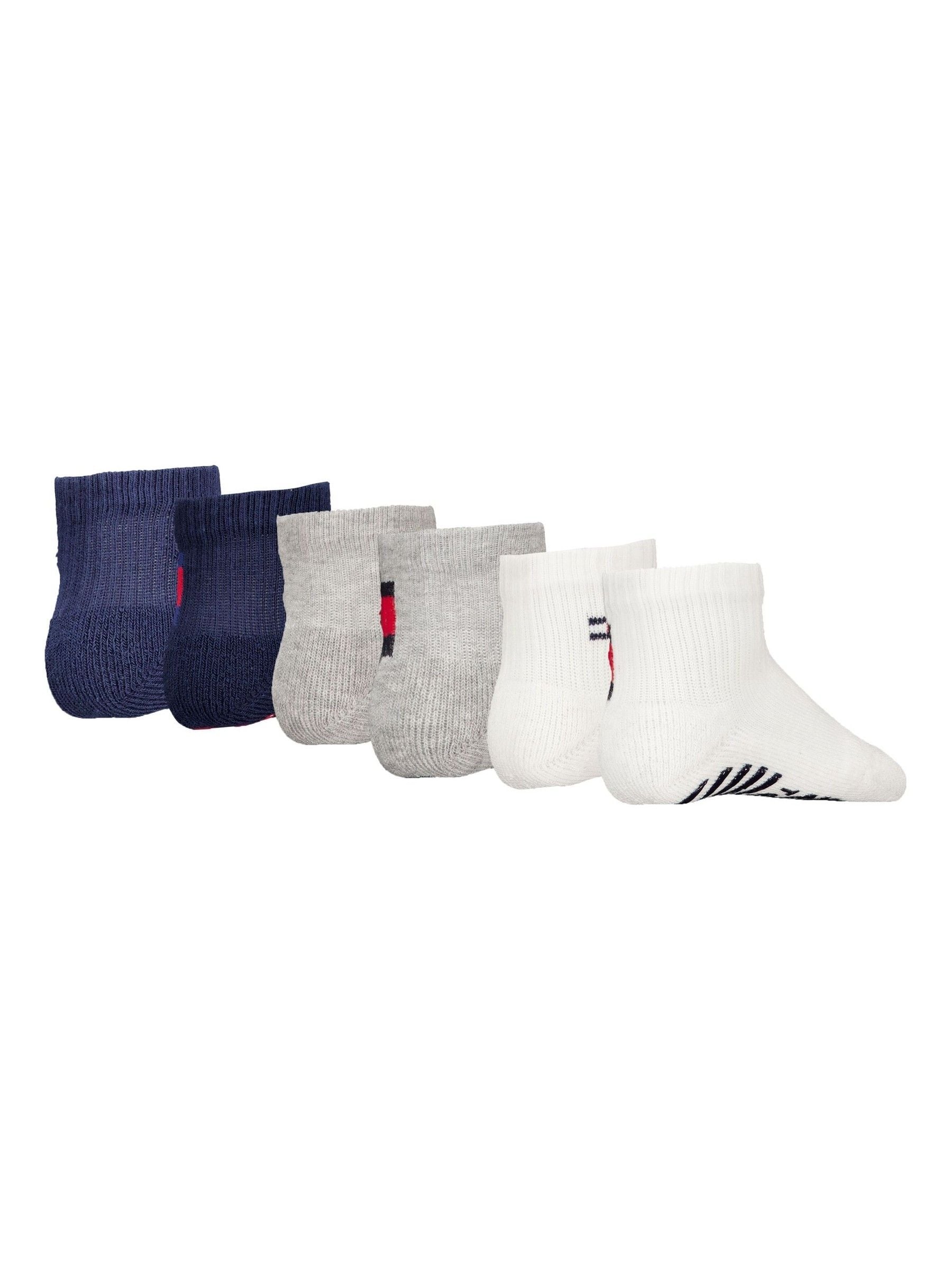 Tommy Hilfiger Baby Flag Socks 6 Pack