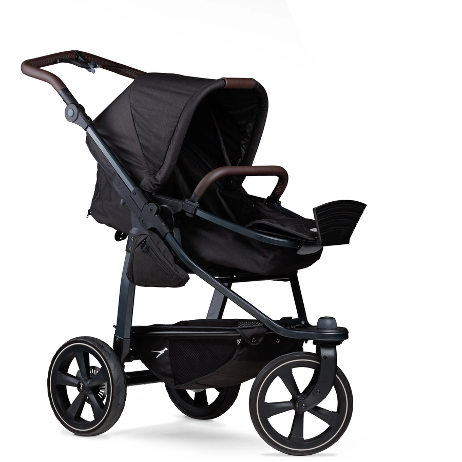 tfk Kombikinderwagen Mono 2 mit Luftkammer Radset schwarz