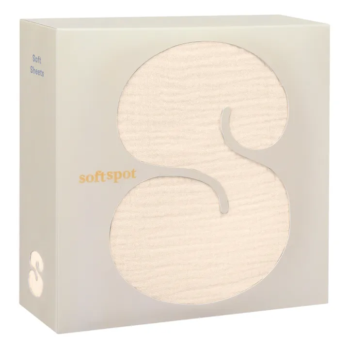 Soft Spot Drap-housse en coton bio 60x120 cm | Oat